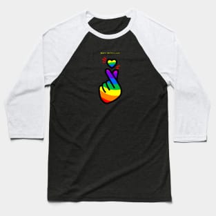 Boy with Luv: pride month, shop rainbows and resist! Baseball T-Shirt